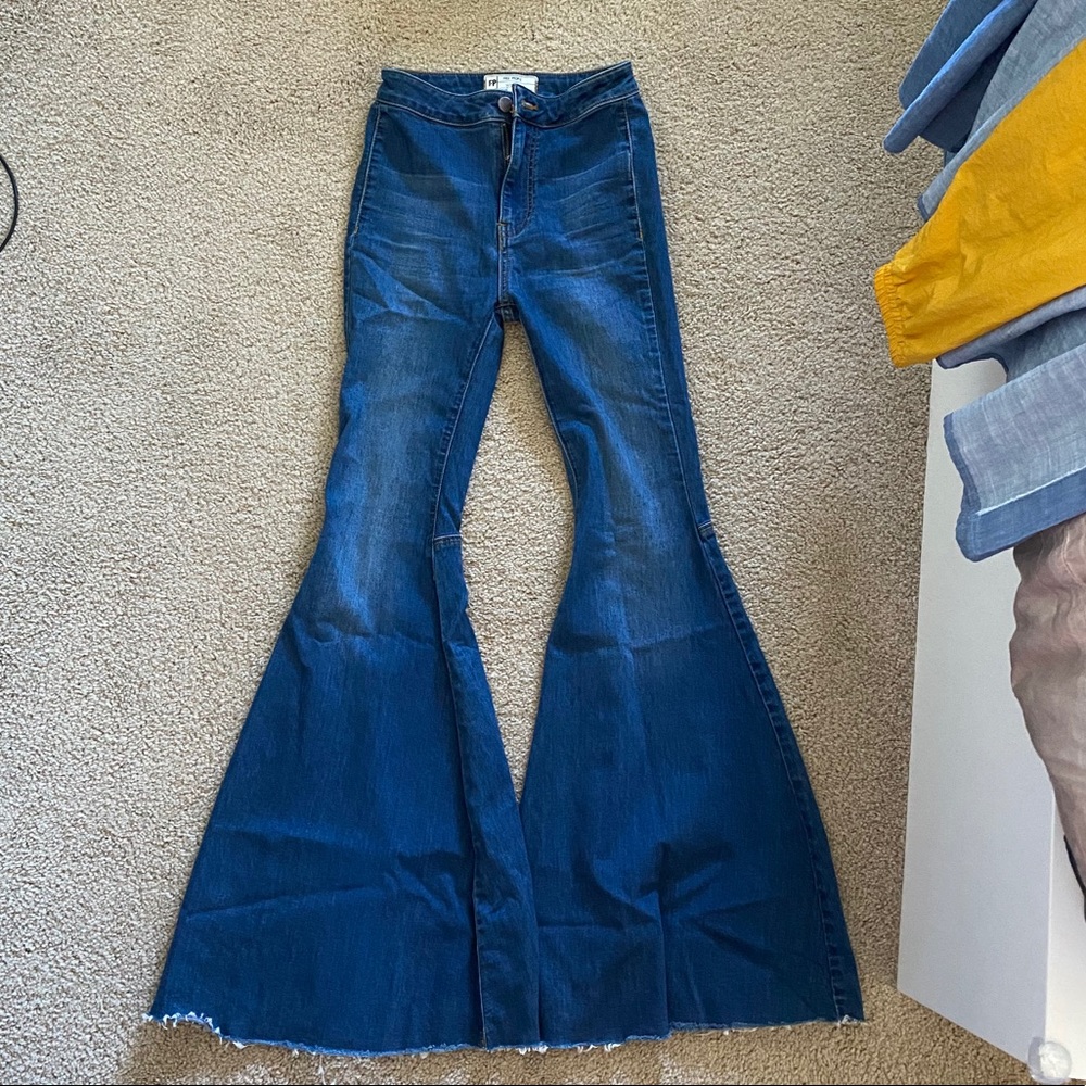 Free people wide pants